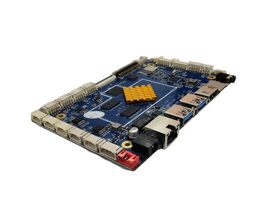 1TOPS AI RK3568 Scheda ARM incorporata per il sistema di coda 4GB RAM 64GB ROM Gigabit Ethernet Scheda madre Android