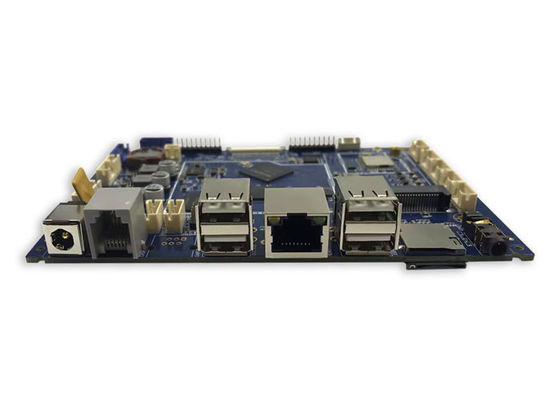 LVDS EDP MIPI Display Android Motherboard con 10/100M Ethernet e 125mm*90mm*1.6mm PCB Size