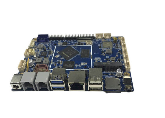 Quad Core Industrial ARM Mainboard RK3568 A55 2.0Ghz LPDDR4 2G EMMC 16G per segnaletica digitale