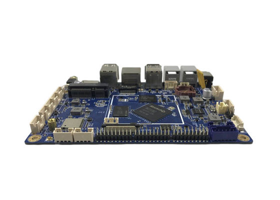 Quad Core Gigabit Ethernet POS Motherboard RK3568 Hardware incorporato 2.0 GHz con AI