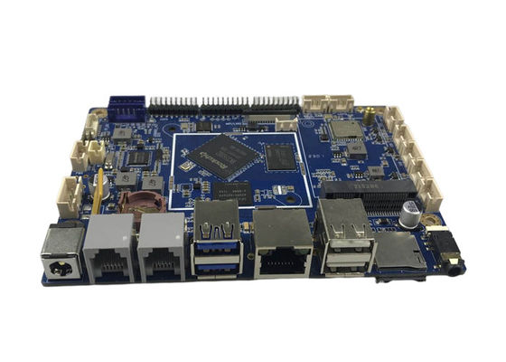 Quad Core Industrial ARM Mainboard RK3568 A55 2.0Ghz LPDDR4 2G EMMC 16G per segnaletica digitale