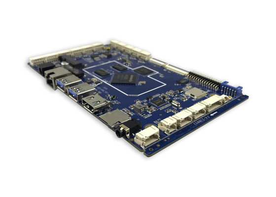 Circuito stampato personalizzato scheda integrata Android Pcba Scheda di sviluppo Linux Lvds Gigabit Ethernet
