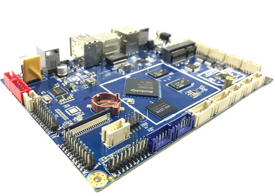 Scheda madre Android POS con alimentazione DC12V-24V 16G-128G Memoria flash opzionale