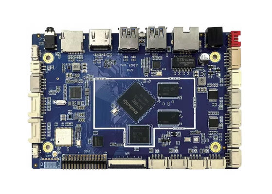 RK3568 Quad Core Android Board Tertanam Dengan Audio Output / Dolby Sound Dan DC12V / 3A Input