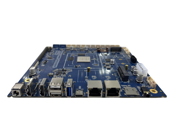 6 TOPS NPU Industrial ARM Board RK3588 2.4G/5G WiFi BT Incorporato per Ubuntu/Linux/Android12 OS