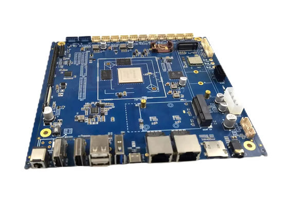 Rockchip Rk3588 Industrial ARM Board Octo Core Android 12 IOT AI Dual Lan 8K DB H-DMI LVDS RS232 RS485 Mini Smart