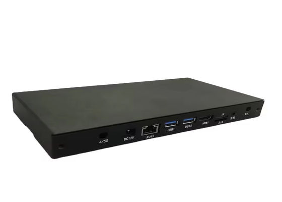 Silent Slim 4K Media Streaming Box senza ventilatore Rockchip Quad Core Power And Gigabit Connectivity