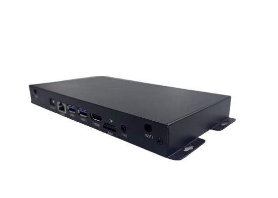Silent Slim 4K Media Streaming Box senza ventilatore Rockchip Quad Core Power And Gigabit Connectivity
