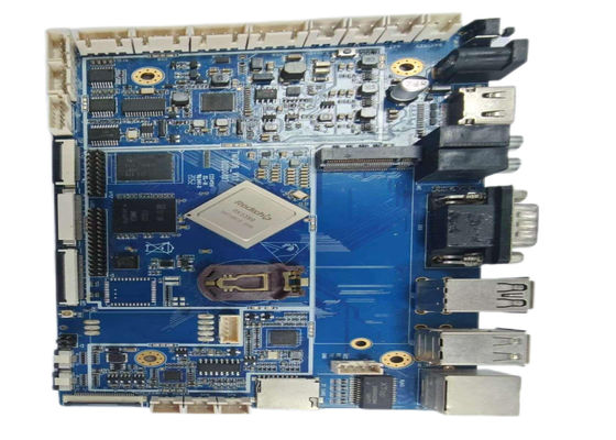 RK3399 Industrial Motherboard 16GB-128GB EMMC Storage Support LVDS/MIPI/HDMI Multi Display