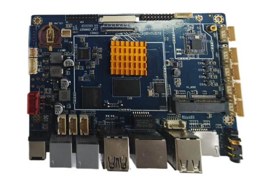 Funzione di interruttore automatico scheda madre Android Ethernet 100 MHZ EMMC 16G / 32G / 64G