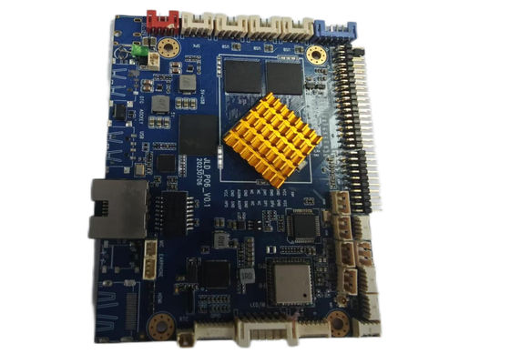 Wifi 2.4G/5G Wifi BT POS Motherboard con porta audio 2P1.25 Jack per microfono
