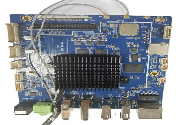 ARM Mali-G31 MP2 Vending Machine Motherboard 130x110mm Disegno PCB compatto