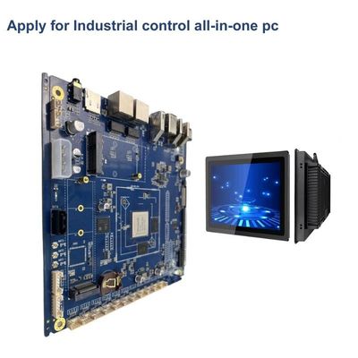 Compact Industrial ARM Board 170mm*170mm PCB Dimensione 2G/4G/8G DDR4 Memoria 5 Port totali seriali