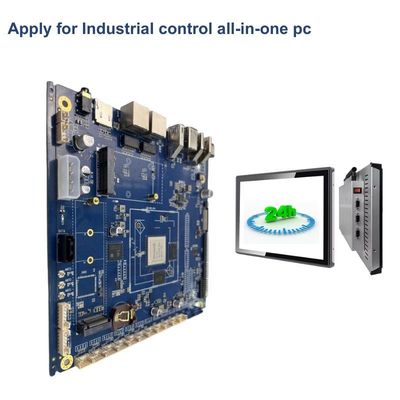 Automatiquement allumée et éteinte carte ARM industrielle avec Ethernet 10/100/1000M