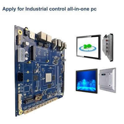 RTC Industrial ARM Motherboard RK3588 Chip per sistemi di automazione
