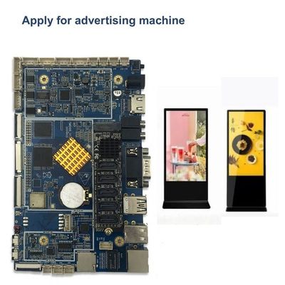 M.2 SSD Industrial Android Embedded Board RK3399 con sistema operativo Android 10 Linux