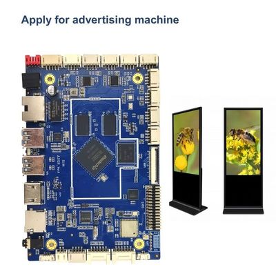 Rockchip RK3568 Встроенная материнская плата Android 2 ГБ DDR 16 ГБ EMMC для устройств IOT JLD-A08