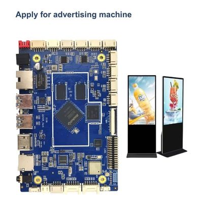 RK3568 Quad Core Android Board с встроенным аудио выходом / Dolby Sound и DC12V / 3A входом