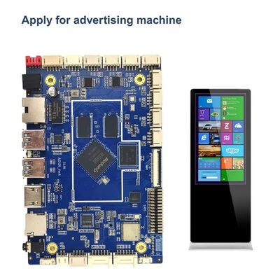 RK3568 Soluzione Android Embedded Board con supporto UART*4 RS232/TTL e USB Camera