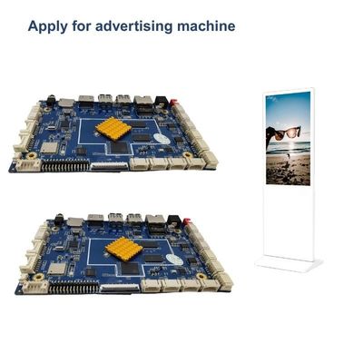 RK3568 Android11 HD-MI LVDS Linux Embedded Board RS232 RS485 Customizable For Digital Signage Mag Screen