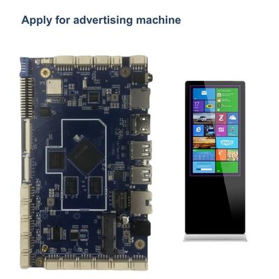 Circuito stampato personalizzato scheda integrata Android Pcba Scheda di sviluppo Linux Lvds Gigabit Ethernet