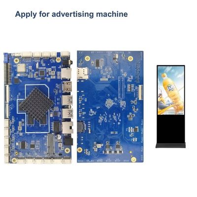 Industrial WiFi RK3568 Board для интеллектуального терминала самообслуживания для рекламы