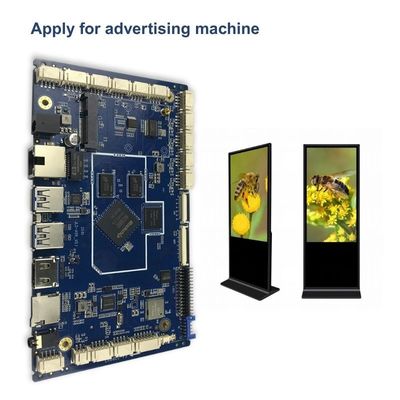 RK3568 Vending Mchine Quad Core ARM Motherboard 2.0Ghz для цифровой сигнализации системы очереди