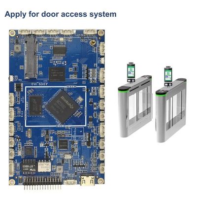 Riconoscimento facciale della porta Android Motherboard con effetti sonori Dolby e funzione multi-touch