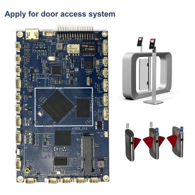 Funzione di interruttore automatico scheda madre Android con supporto RTC e PCB dimensione 140mmX91mm