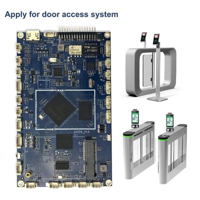 Tavola incorporata JLD-F03 per la macchina di riconoscimento facciale e il controllo di accesso con interfaccia doppia fotocamera MIPI di riconoscimento facciale
