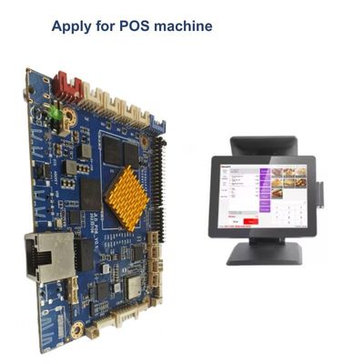 2.4G/5G WiFi BT POS материнская плата с 4P2.0 спикером Jack Audio Port