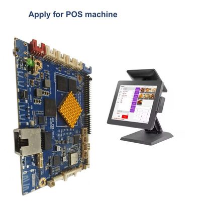 WiFi 2.4G/5G WiFi BT POS Материнская плата с аудиопортом 2P1.25 микрофонный разъем
