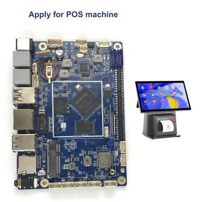 Industrial Android POS Motherboard Arm Edp Lvds All In One Rockchip RK3566 Board 125mm*90mm*1.6mm
