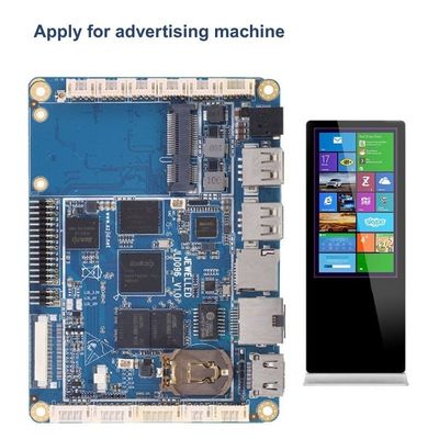 RK PX30 Computer Quad Core Android Board per la macchina pubblicitaria multifunzione