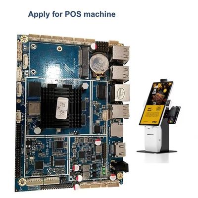 Scheda madre della macchina venditrice industriale Android 12V RK3288 2.2G DDR3 per schermo LCD touchscreen da 13,3 pollici JLD076