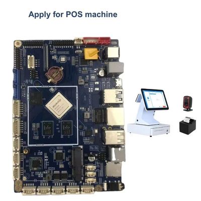 JLD-P01 POS Machine Motherboard Android RK3568 Scheda incorporata 128G Opzione di archiviazione EMMC