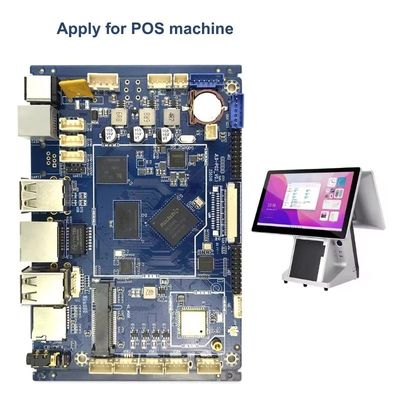 Self-Service Ordering Machine Motherboard Con Inizio istantaneo RK3566 CPU E Sistema Operativo Anti-Collisione