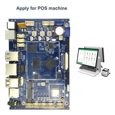 Funzione di interruttore automatico scheda madre Android Ethernet 100 MHZ EMMC 16G / 32G / 64G