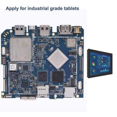 RK3399 Android Tablet Motherboard 2.0 GHZ con 2G/4G LPDDR4 RAM e uscita audio stereo