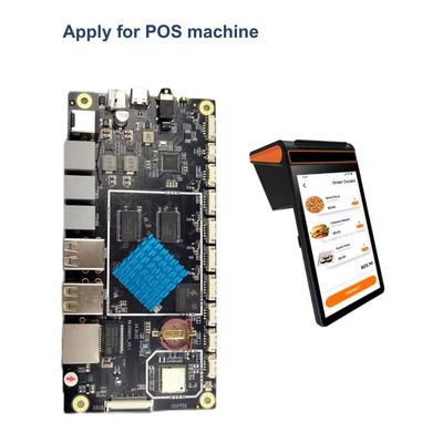 2GB/4GB/6GB LPDDR4 Industrial ARM Board con USB 2.0 esterno 2 3.0 1 OTG 1