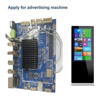 JLD-A03 PCBA Digital Signage Android Six USB HOST/OTG Control Board Advertising Display PCBA