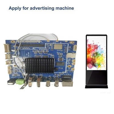 RK3399 산업용 메인보드 16GB-128GB EMMC 저장장치 지원 LVDS/MIPI/HDMI 멀티 디스플레이