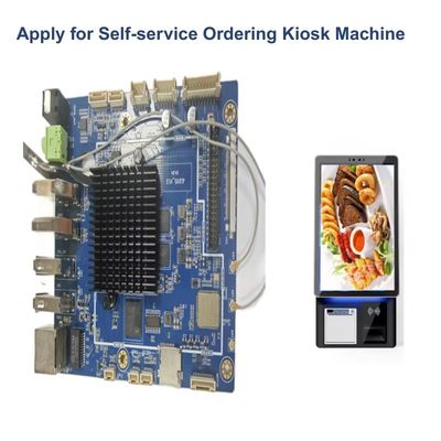 Digital Signage All In One Motherboard JLD-A03 ARM Mali-G31 Mp2 Self-Service Ordering Terminal Motherboard