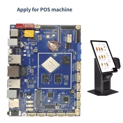 JLD-P01 POS Machine Android Motherboard RK3568 Ενσωματωμένη πλακέτα 128G Αποθήκευση EMMC επιλογή