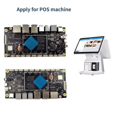 Android 11/ Ubuntu 20.04 POS Machine Motherboard Supporto 10/100/1000M Ethernet JLD-P08