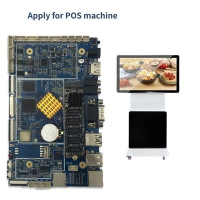 Embedded Motherboard RK3568 Quad-core 64-bit Cortex-A55 PCBA Core Board Support 1000MHZ
