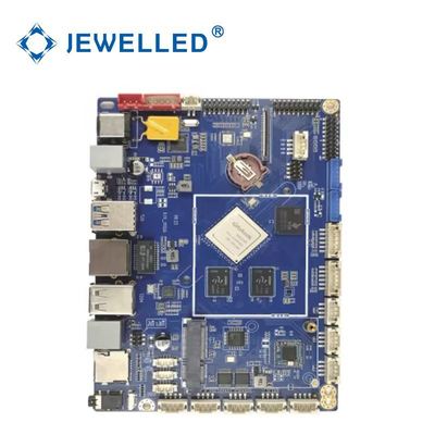 Dual Screen POS Machine Embedded Board Support TTL RS232 Linux OS Pos Motherboard